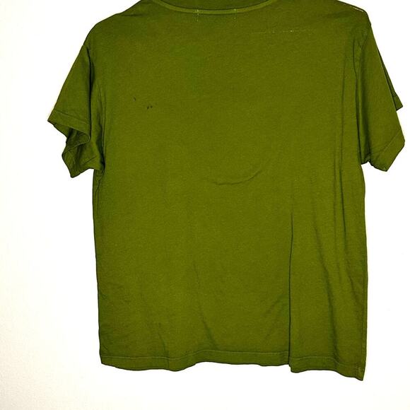 Daydreamer Elton John the One Solo Crewneck Graphic in Olive Green Tee Medium - Picture 4 of 9